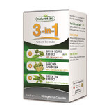 Formula naturale 3 in 1 con caffè verde, garcinia cambogia e tè verde, 60 capsule, Natures Aid