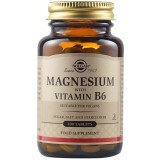 Solgar Magnesio con Vitamina B6, 100 Compresse 