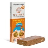 Barretta proteica vegana cruda Protein Fudge, Cinnamon Roll, 60 g, Nutree