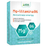 Magnesio + Vitamina B6 Energia antistress, 30 capsule, Adya Green Pharma