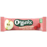 Barretta di avena integrale biologica con mele e lamponi, + 12 mesi, 23 g, Organix