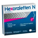 Hexoralette N, 5 mg+1,5 mg, 16 compresse, Johnson&Johnson