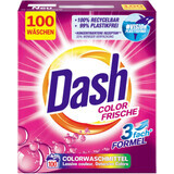 Detersivo in polvere automatico Dash Color Frische 100 lavaggi, 6 Kg