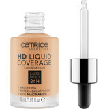 Fondotinta Catrice HD Liquid Coverage 034 Beige Medio, 30 ml