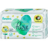 Salviette umidificate Pampers Pure Coconut 3x44, 132 pz