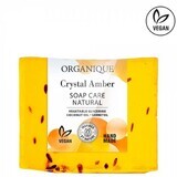 Sapone nutriente con ambra, mandorle e mandarini, Crystal Amber, 100 g, Organique