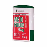 Acido folico 1 mg, 100 compresse, Remedia