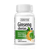 Ginseng siberiano 150 mg, 30 capsule, Zenyth