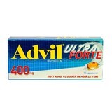 Advil Ultra Forte 400mg, 10 capsule, Gsk