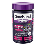 Gelatine con estratto di sambuco e vitamina C per bambini, 30 pezzi, Sambucol