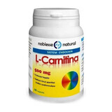 L-Carnitina 500 mg, 30 capsule, Noblesse