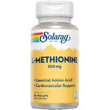 L-metionina 500 mg Solaray, 30 capsule, Secom