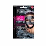 Maschera viso Facemed Hydra Detox 8 in 1, 2 x 5 ml, Eveline Cosmetics