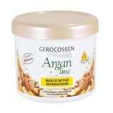 Linea Argan maschera riparatrice per capelli con olio di argan e cheratina, 450 ml, Gerocossen