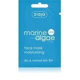 Maschera gel viso idratante per pelli secche normali con alghe, 7 ml, Ziaja