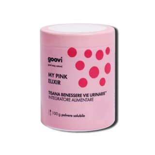 Goovi My Pink Elixir Tisana Benessere Vie Urinarie Integratore Alimentare, 100g