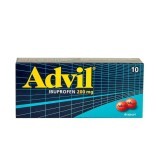 Advil ibuprofene, 200 mg, 10 compresse, Gsk