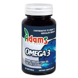 Omega 3 1000mg con vitamina E, 30 capsule, Adams Vision