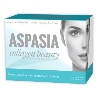 Aspasia Collagen Beauty, 28 bottiglie, Natur Produkt