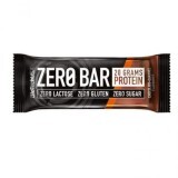 Barretta proteica Cioccolato e caramello Zero Bar, 50 g, BioTechUSA