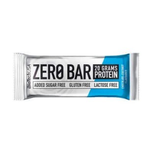 Barretta proteica Cioccolato e Cocco Zero Bar, 50 g, BioTechUSA