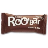 Barretta Raw Bio con cacao Roobar, 50 g, Dragon Superfoods