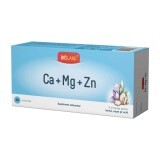 Ca+Mg+Zn Bioland, 30 compresse, Biofarm