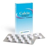 Calcio + Vitamina D3 + Vitamina C, 24 compresse, Amniocen