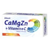 CaMgZn + Vitamina C, 50 compresse, Zdrovit