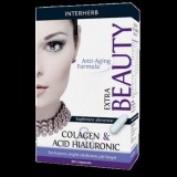 Collagene e acido ialuronico Extra Beauty, 30 capsule, Interherb