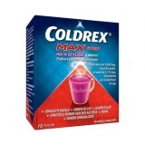 Coldrex Max Grip con frutti di bosco e mentolo, 10 bustine, Perrigo