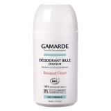 Bio deodorante roll-on con aroma floreale, 50 ml, Gamarde
