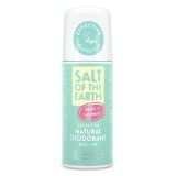Deodorante roll-on con melone e cetriolo Salt Of The Earth Pure Aura, 75 ml, Crystal Spring