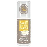 Deodorante spray unisex con ambra e legno di sandalo Sale della Terra, 100 ml, Crystal Spring