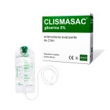 Evacuazione dell'enteroclisma Clismasac glicerina 5%, 2000 ml, Sofar