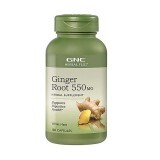 Radice di zenzero 550 mg Herbal Plus (197722), 100 capsule, GNC