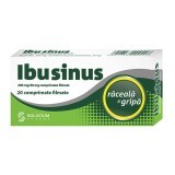 Ibusinus, 200 mg/30 mg, 20 compresse rivestite con film, Solacium Pharma