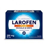 Larofen Plus Raffreddore e Influenza, 200 mg/30 mg, 20 compresse, Laropharm