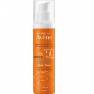 Lozione colorante per pelli a tendenza acneica con SPF 50+ Cleanance, 50 ml, Avene