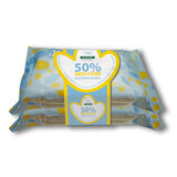 Confezione Salviette umidificate lenitive per bambini, 70 pezzi + 70 pezzi, Klorane Bebe (sconto 50% sul secondo prodotto)