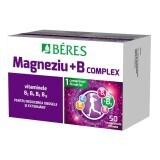 Magnesio + complesso B, 50 compresse rivestite con film, Beres Pharmaceuticals Co