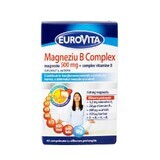 Magneziu B Complex 500 mg, 42 compresse, Eurovita
