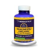 Magnesio organico con complesso vitaminico B, 120 capsule, Herbagetica