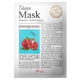 Maschera tovagliolo al melograno 7Days Mask, 20 g, Ariul