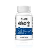 Melatonina 3 mg, 30 capsule vegetali, Zenyth