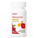 Melatonina al gusto di ciliegia 1 mg (135012), 60 compresse, GNC