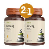 Confezione Ginseng, 30 capsule, Alevia (1+1)