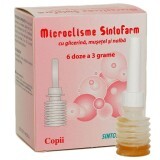 Micro clisteri per bambini con glicerina, camomilla e malva, 6 pezzi, Sintrofarm