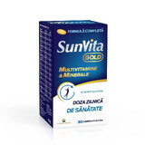 Multivitaminici e minerali SunVita Gold, 30 compresse, Sun Wave Pharma
