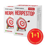 Pachetto Herpestop, 30 capsule + 30 capsule, Parapharm
